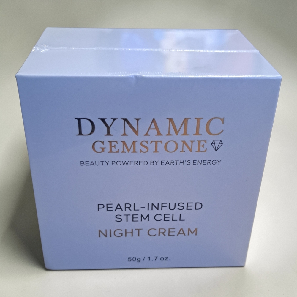 Dynamic Gemstone Pearl Infused Stem Cell Night Cream 50g –Anti Aging Moisturizer